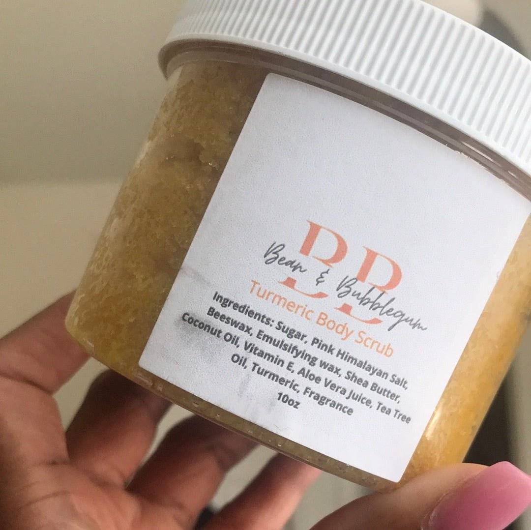 Turmeric Body Scrub - Bean & Bubblegum